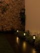 Luxform - Rennes - Tuinlampen 3 stuks - Solar 5 Lumen - RVS Antraciet - Werkend op zonne-energie
