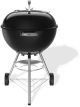 Weber Bar-B Kettle - Ø 57 cm Grillrooster - Houtskoolbarbecue - Zwart - Asopvangschaal - 2 Duurzame weersbestendige wielen - Dekselthermometer - 2 Gereedschapshaken - Kras- en roestbestendig