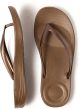 FitFlop Iqushion Ergonomic Flip-Flops TPU Dames Slippers - Bronze