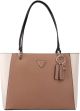 GUESS schoudertas shopper Noelle II Tote Tan Multi Taupe