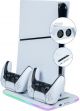 PS5 Slim Console Standaard & Fan Oplaadstation