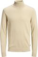 JACK&JONES ESSENTIALS JJEEMIL KNIT ROLL NECK NOOS Heren Trui - Maat XL Cremé