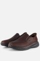 Skechers Slade - Cooper - Heren Instappers - Donkerbruin maat 46