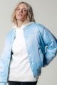 Colourful Rebel Vita Satin Bomber Jacket- M