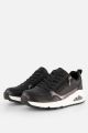 Skechers UNO- METALLIC SLIDERS Dames Sneakers - Zwart Maat 40