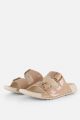 Ecco Cozmo Slippers beige Leer - Dames - Maat 41