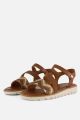 Marco Tozzi Sandalen cognac Synthetisch - Dames - Maat 37