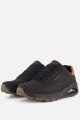 Skechers Uno - Suited On Air Heren Sneakers - Zwart Maat 40