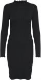 JDY JDYFRANSISKA L/S HIGHNECK DRESS JRS Dames Jurk - Maat M