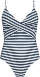 Barts Custe Shaping One Piece Blauw Dames Badpak - Maat 42