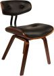 Dutchbone Blackwood - Stoel - Zwart/Bruin 