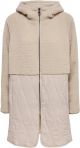 ONLY ONLTINKA TEDDY QUILT HOOD COAT CC OTW Dames Jas - Maat L