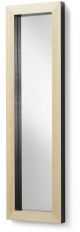 LaForma Drop Spiegel 98x28cm - Frame Blank Hout - Zwart