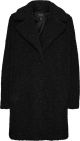 Vero Moda Jas maat M zwart Teddy coat  Vmkylie Aw22 Boos 10268570 Black Dames Maat - M