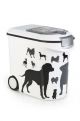 Curver Voedselcontainer - Silhouette Hond - 35 L