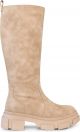 POSH by Poelman Dames Klassieke laarzen - Beige - Maat 37