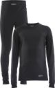 Thermoset Kids - Zwart - Maat 158 Craft Core Dry Baselayer 