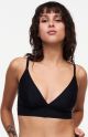 Chantelle softstretch triangle beha - M - zwart