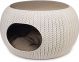 Curver Cozy Pet Home - Kattenmand - Creme - Diam. 55 cm KOOPJESHOEK