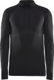 Craft Active Intensity zip Thermoshirt - Maat L - Mannen - zwart/grijs
