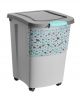 Rotho My Pet Voercontainer - Hond - Grijs - 38 l - 40,6 x 37,4 x 49,5 cm