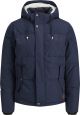 JACK&JONES PLUS JJTIMO PUFFER JACKET PS Heren Jas - Maat EU6XL US4XL