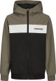 JACK&JONES JUNIOR JJERUSH BLOCKING HOOD BOMBER NOOS JNR Jongens Bomberjack - Maat 128