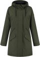 Kjelvik dames winterjas - winterparka dames - functionele winterjas - Didi - groen - maat 42