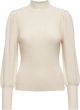 ONLY ONLKATIA L/S HIGHNECK PULLOVER KNT NOOS Dames Trui - Maat S - Whitecap Gray