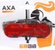 Axa Fietsverlichting - Achterlicht - Zwart