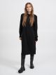 VILA VIRIL CREW NECK L/S MIDI DRESS - NOOS Dames Jurk - Maat L