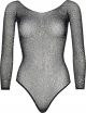 Leg Avenue - Visnet Bodysuit met fonkelende strassteentjes