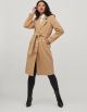 VILA VIPOKO LONG BELT COAT -NOOS Dames Jas - Maat 40