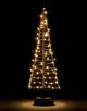 Christmas United - Kerstboom - Zwart - Koper - 85 LED - 42,5cm - L