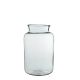 Mica Decorations Vienne - Vaas - Glas - h40 cm - b23 cm - Transparant