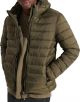 Superdry Classic Fuji Puffer Heren Jas Groen - Maat XL