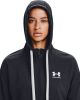Rival Fleece FZ Hoodie - Zwart - Dames Maat S