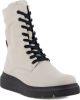 Ecco Nouvelle Limestone dames veterboot - Ecru - Maat 41