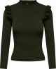 ONLY ONLSIA SALLY RUFFLE LS PULLOVER KNT NOOS Dames Trui - Maat M