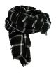 America Today geruite sjaal Abony zwart