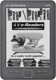 Autovision AV-61L- 6'' 4GB Zwart e-book reader + Lederen etui SHOWMODEL