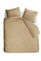 At Home by BeddingHouse Tender Dekbedovertrek - Lits-jumeaux - 240x200/220 cm - Donker Zand