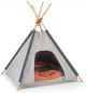 Beeztees Mohaki Tipi - Kattenmand - Grijs - 50 x 50 x 80 cm