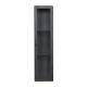 BePureHome Manta xl Hangende Vitrinekast - Metaal - Grijs - 120x30x25