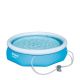Bestway Fast Set zwembad (Ø 305x76 cm) met filterpomp