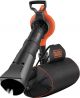 BLACK+DECKER - GW3030BP-QS - 3000W Tuinruimer met ruggedragen opvangzak - 3 functies : zuigen, blazen, 16/1 compostreductie