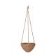 Bloomingville Deco hanging flowerpot Ø25xL85xH16 cm