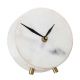 Bloomingville klok Marmer  13x11,5x4 cm