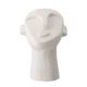 Bloomingville - Decoratief Beeld - Hoofd - Wit - Cement