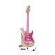 Gitaar Roze Bontempi Elektrische Gitaar 